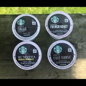 Starbucks Keurig K-Cup pods (lot of 62)